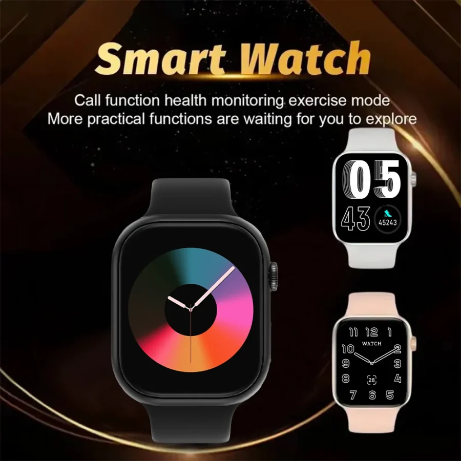 LAXASFIT New Smart Watch 1.73 inch Color Screen Full Touch Custom Dial Bluetooth Call Men Women Smart Watch Android IOS - Image 2