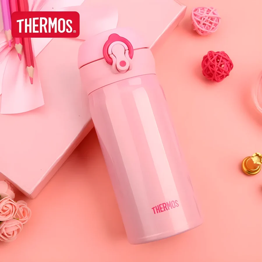 THERMOS insulated cup, vacuum flasks 350ml-500ml termos stainless steel car water bottle, male and female student Thermal cups - Image 5