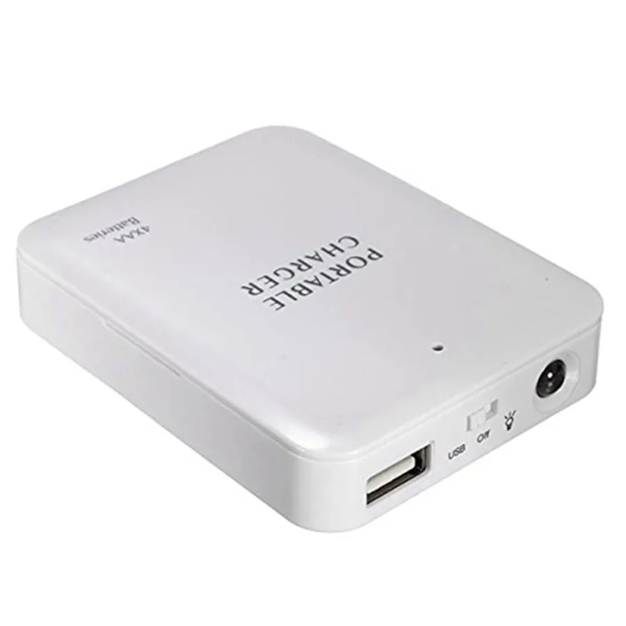 Portable USB Power Bank Charger Battery External Packing Box Battery Battery Charger Emergency Charger Charger 4X AA For Iphone - Image 2