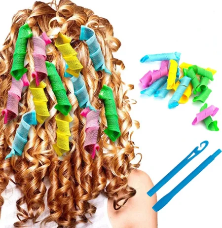 Heatless Hair Curlers