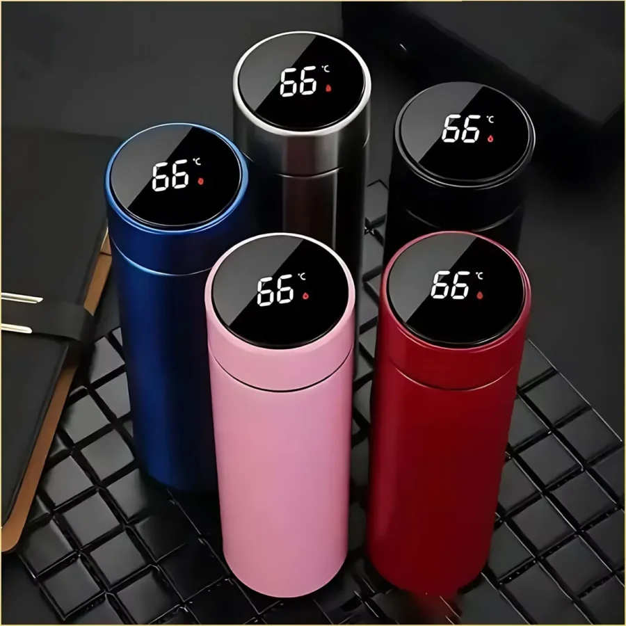 500Ml Thermos Bottle Smart Cup Digital With Temperature Display 304 Stainless Steel Vacuum Insulated Intelligent Coffee Cup - Image 2