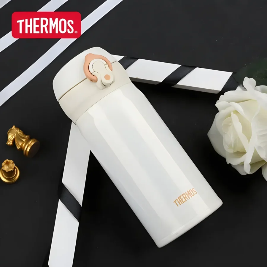 THERMOS insulated cup, vacuum flasks 350ml-500ml termos stainless steel car water bottle, male and female student Thermal cups - Image 3