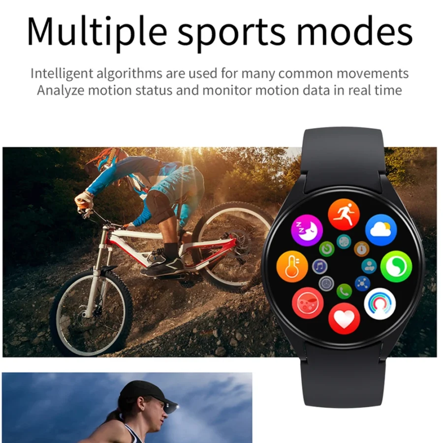 Watch 6 Business Smartwatch Men 1.32 Inch 128*160 Bluetooth Call Health Monitoring Alarm Clock Fashion Watch Women Multifunction - Image 3